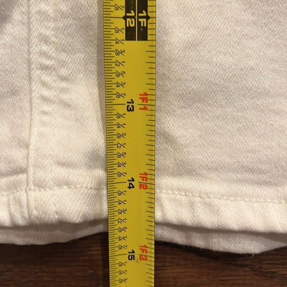 Rag & Bone Bright White Jean Mini Skirt Size 27 (US 4) - Picture 5 of 5